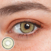 Lentes De Contacto De Color Amarillo Danica Latte
